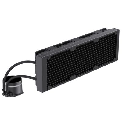 6. GameMax ICEBURG 360 INFINITY BK system chłodzenia komputerów Procesor Chłodnica cieczy all-in-one 12 cm Czarny 1 szt.