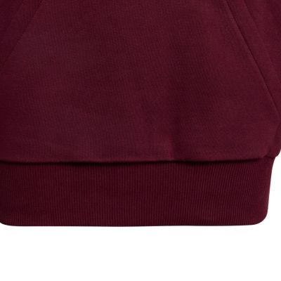 5. Bluza dla dzieci adidas Essentials Hoodie bordowa KT3380