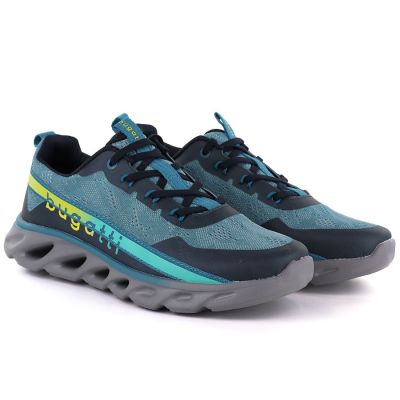 4. Półbuty sportowe męskie niebieskie Bugatti TT153193