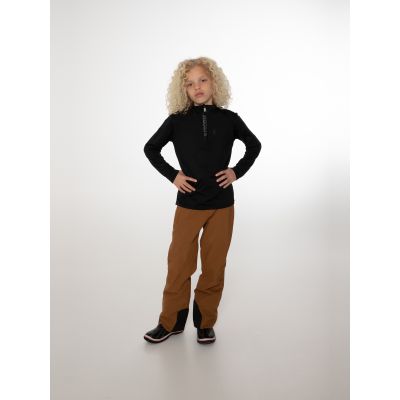 3. Bluza z półgolfem na zamek dziecięca Protest Willowy Jr szybkoschnąca czarna (P3810300/290)