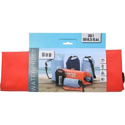 10. TORBA PLECAK WOREK WODOSZCZELNY 30L CZERWONY