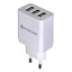 Ładowarka sieciowa everActive SC-300 (USB; kolor biały)