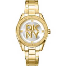 Zegarek Damski DKNY Chambers Midi Gold DK1L016M0065 + BOX