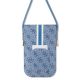 2. Torebka Guess 4G Stripes - niebieska