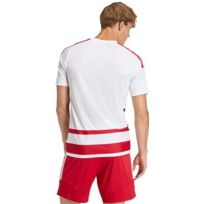 4. Koszulka męska adidas Hooped 26 Jersey biało-czerwona KF3388