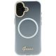 3. Etui Guess IML Gradient Script Metal MagSafe na iPhone 17 - białe