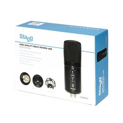 5. STAGG SUM60D - Mikrofon Pojemnościowy Usb