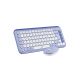 6. Logitech Pop Icon Combo klawiatura Dołączona myszka Uniwersalne Bluetooth QWERTY Turecki Liliowy, Biały