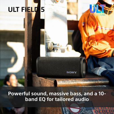 17. Sony Ult Field 5 Przenośny głośnik stereo Biały