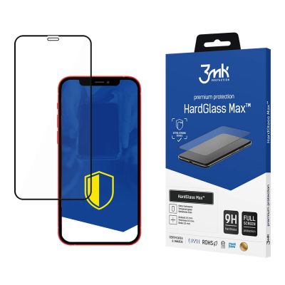 Szkło 9H 3mk HardGlass Max™ na iPhone 12 Pro Max