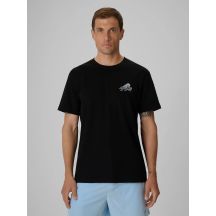 T-shirt regular z nadrukiem męski 4F 4FRSS26TTSHM4299-20S