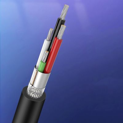 7. Ugreen kabel USB Typ B do drukarki (męski) - USB 2.0 (męski) 480 Mbps 1 m czarny (US135 20846)