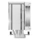 4. DeepCool AK700 Digital WH Procesor Chłodnica powietrza 12 cm Biały 1 szt.