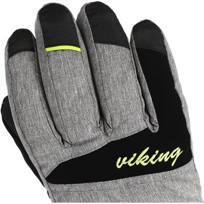 4. Rękawice narciarskie damskie Viking Ronda Ski Lady sportowe szare (113/20/54734)