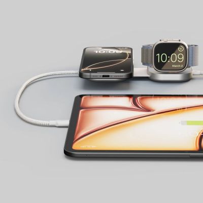 2. ZENS USB C-C Pro 3 kabel USB 240 W Biały