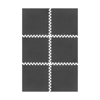 3. REBEL ACTIVE MATA POD SPRZĘT I NA SIŁOWNIĘ 180X120CM, MATERIAŁ EVA, PUZZLE 6 SZT. RBA-3153