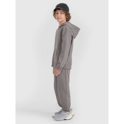 2. Bluza dresowa rozpinana z kapturem chłopięca 4F 4FJRAW25TSWSM2488-22S