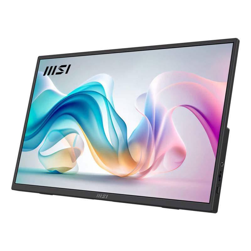 7. MSI PRO MP165DE E6 przenośny telewizor / monitor Przenośny monitor Czarny 39,6 cm (15.6") LED 1920 x 1080 px
