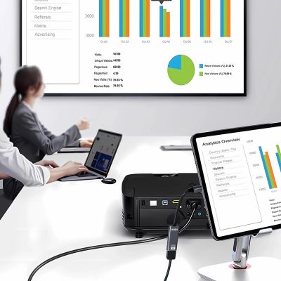 12. Adapter Wozinsky WACH-01 USB-C - HDMI 4K 60Hz - czarny