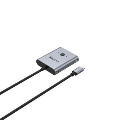 12. UNITEK PRZEŁĄCZNIK USB-C 4K 144HZ, DWUKIERUNKOWY