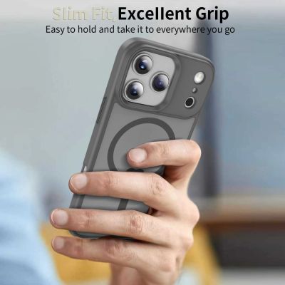 7. Etui Tech-Protect MagMat MagSafe na iPhone 17 Pro - szare