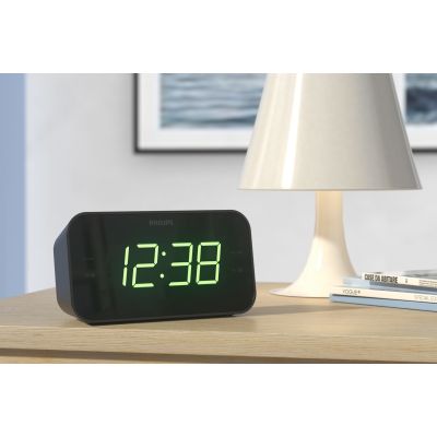 14. Philips TAR3306/12 budzik Cyfrowy budzik Czarny
