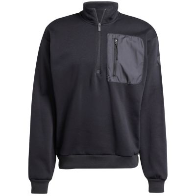2. Bluza męska adidas City Escape Fleece Half-Zip GD czarna JF3290