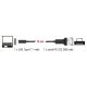 4. DeLOCK 63908 kabel równoległy Czarny 0,15 m DB-9