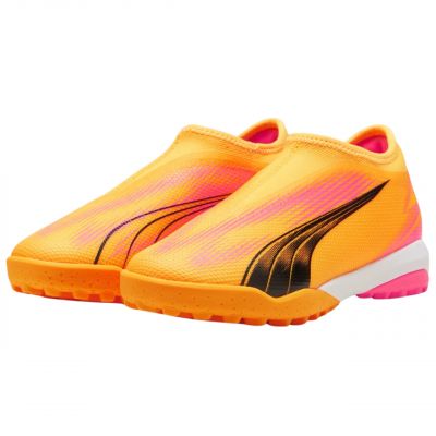 6. Buty piłkarskie Puma Ultra Match LL TT+Mid Jr 107772 03