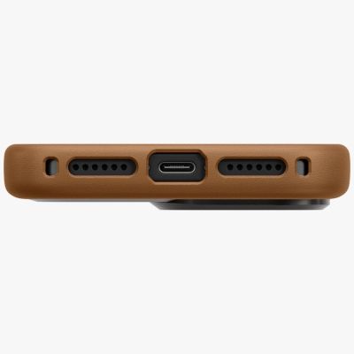 4. Etui UNIQ Heldro Pro Magclick Charging na iPhone 17 Pro Max - brązowe