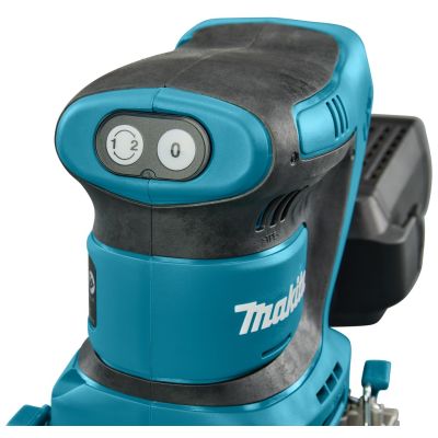 6. Makita DBO484Z przenośna szlifierka Losowa szlifierka oscylacyjna 14000 OPM Czarny, Niebieski