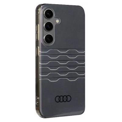 3. Etui Audi IML Geometric Pattern Case na Samsung Galaxy S24 - czarne