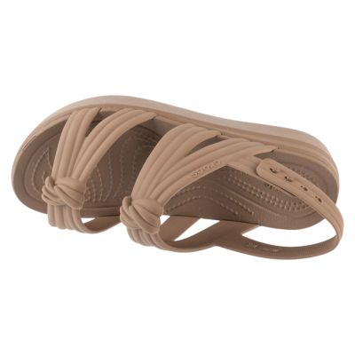 3. Crocs Brooklyn Knot Low Wedge Sandal 212864-2Q9 Brązowe 36/37