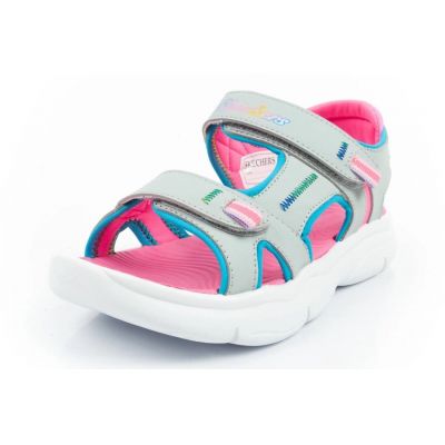 4. Sandały Skechers Jr 302984L/SLPK