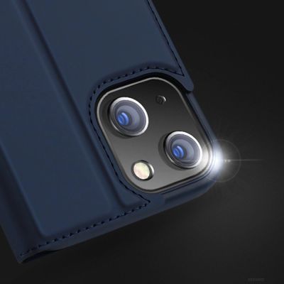 17. Dux Ducis Skin Pro kabura etui pokrowiec z klapką iPhone 13 mini złoty