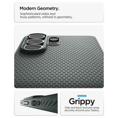 13. Etui Spigen Liquid Air Mag MagSafe na Samsung Galaxy S26 Ultra - zielone