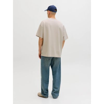 7. Jack&Jones męska koszulka t-shirt JJEBARRON TEE SS O-NECK NOOS 12298906 MOONBEAM
