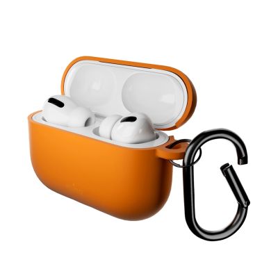 2. Etui Puro Icon na AirPods Pro 3 - pomarańczowe
