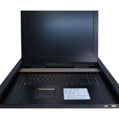 6. Inter-Tech KVM-1708 konsola rackowa 43,2 cm (17") 1280 x 1024 px Stal Czarny