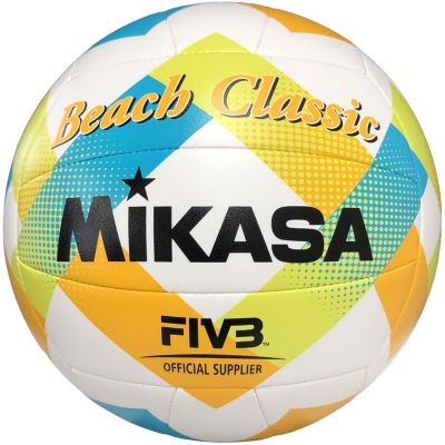 2. Piłka siatkowa plażowa Mikasa Beach Classic BV543C-VXA-LG