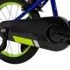 6. Rower Huffy Pro Thunder 16" niebiesko-zielony (21625W)