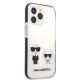 4. Etui Karl Lagerfeld Karl&Choupette na iPhone 13 Pro Max - białe