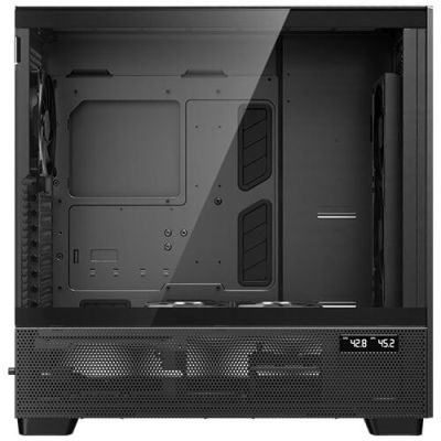 8. Antec FLUX PRO Full Tower Czarny, Drewno