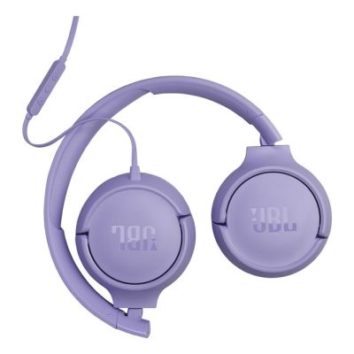 6. Słuchawki nauszne JBL Tune520C USB-C Purple