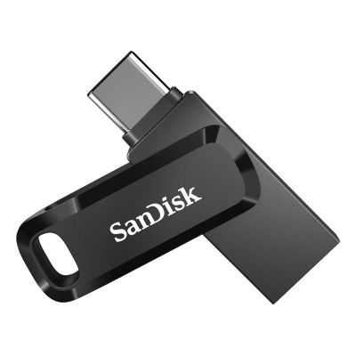 6. Pendrive SanDisk Ultra Dual GO SDDDC3-128G-G46 (128GB; USB 3.0, USB-C; kolor czarny)