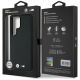 8. Etui BMW Leather Carbon MagSafe na Samsung Galaxy S25 Ultra - czarne