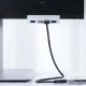 4. Hub Orico MH4PU montowany na zacisk 4x USB-A 3.0 - srebrny