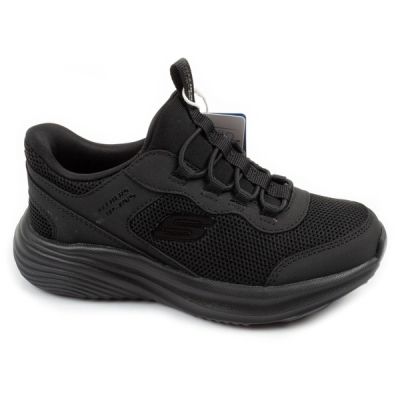Skechers buty dziecięce sportowe Bounder Pro Slip-Ins wsuwane czarne
