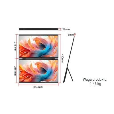 14. Extralink EX.91605 monitor / akcesorium do monitora