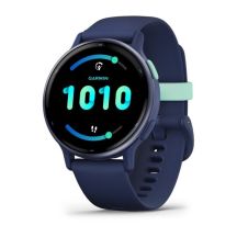 Garmin Vivoactive 5 3,05 cm (1.2") AMOLED 42 mm Cyfrowy 390 x 390 px Ekran dotykowy Niebieski Wi-Fi GPS